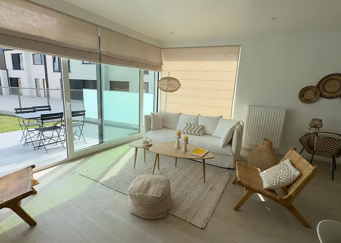 4 Pers Garage Parkzicht Apartment Nieuwpoort